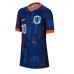 Maillot de foot Pays-Bas Memphis Depay #10 Extérieur vêtements Femmes Europe 2024 Manches Courtes